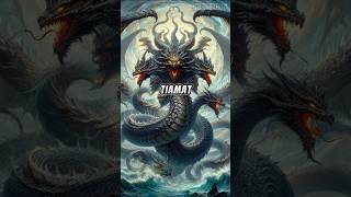 Tiamat The Primordial Dragon shorts mythlogy history facts [upl. by Willabella]