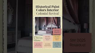 Historical Paint Colors by Sherwin Williams  Exterior amp Interior Collection [upl. by Maze402]