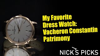 Review of the Vacheron Constantin Patrimony Ref 85180000R9248 [upl. by Rosena]