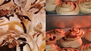 سينابون هش وطرى وصوص ابيض تحفة مشروع مكسبه ١٠٠٪ cinnabon بنجاح من اول مرة [upl. by Lansing54]