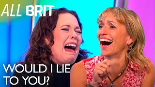 Does Olivia Colman NEED a puppet during emotional scenes  Would I Lie To You  All Brit [upl. by Rodman875]