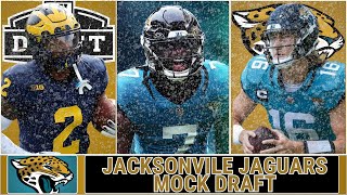 Jacksonville Jaguars 7 Round 2025 NFL Mock Draft  Full Roster and OffSeason Breakdown [upl. by Orelia]