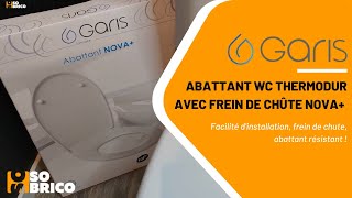 Excellent rapport qualitéprix  labattant WC thermodur avec frein de chûte Nova  GARIS [upl. by Amber852]