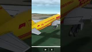 B777F DHL LANDİNG plane aviation landing pilot rfs rfsflight b777 [upl. by Hsak24]