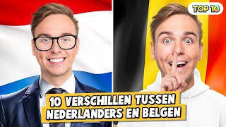 10 VERSCHILLEN TUSSEN NEDERLANDERS EN BELGEN [upl. by Sybila447]