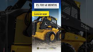 Save on John Deere Compact Construction Equipment at LandPro Equipment [upl. by Drol]