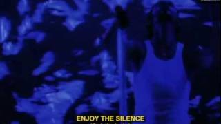 Enjoy The Silence Subtitulado  Devotional Tour 1993 [upl. by Thom]