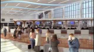 Virtual Tour of Atlantas New International Terminal [upl. by Wilie]