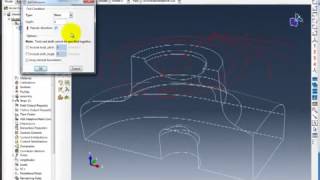 SIMULIA Abaqus  Advanced Hex Meshing in Abaqus CAE [upl. by Aneetsirk]