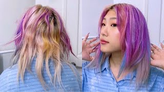 Trying Olaplex ola8 for Damage Repair BEFORE AND AFTER [upl. by Tiffi]