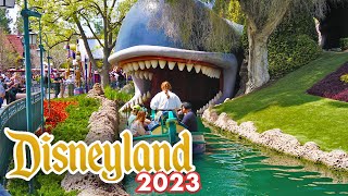 Storybook Land Canal Boats 2023  Disneyland Rides 4K POV [upl. by Lareine722]