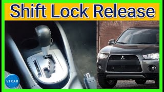 Shifter Stuck in Park  Mitsubishi Outlander 20102013 [upl. by Inaleon]