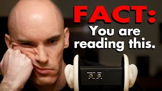 ASMR  Extremely Boring Facts Thatll Put You to Sleep Guaranteed [upl. by Ronalda214]