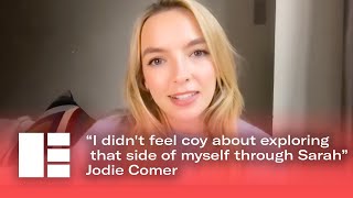 Jodie Comer  The Variety Outstanding Achievement Award Interview  Edinburgh TV Awards 2021 [upl. by Ahtikal]