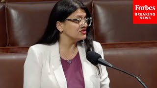 JUST IN Rashida Tlaib Accuses Israel Of Committing Genocide In Gaza Slams BidenHarris Admin [upl. by Hale536]