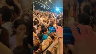 Triveni ghat Rishikesh foreigner tourism trending navratri viral dance shorts utrakhand ips [upl. by Eenobe536]