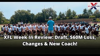 XFL Week In Review Rookie Draft Shakedown 60M Loss League Cuts amp Vegas Vipers New Coach [upl. by Rida]