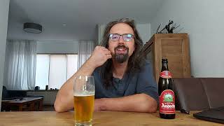 Thomas Opent Klosterbrauerei Andechs Andechser Spezial Hell Festbier Review 1159 [upl. by Eiuqnimod]