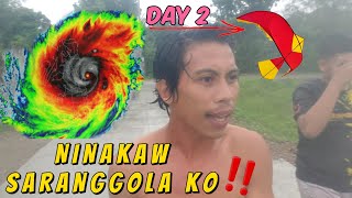 NINAKAW SARANGGOLA KO BAGYONG CARINA VS SARANGGOLA buwis buhay [upl. by Rollie]