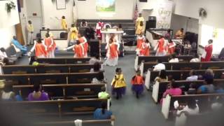 Bennett Chapel quotcombinedquot dance ministry Greater is comingJekalyn Carr [upl. by Yenohtna]