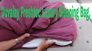 Duvalay Freshtec Luxury Sleeping Bag [upl. by Haeel]