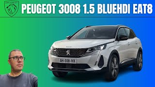 PEUGEOT 3008 15 BLUEHDI EAT8 130 HP  YAKIT TÜKETİM TESTİ [upl. by Orhtej]