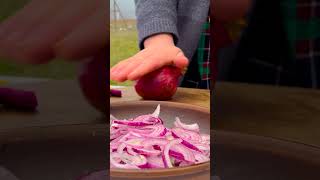 The National Dish of Azerbaijan Khash cooked according to Rustic Family Recipe in Mountains [upl. by Rahcir]