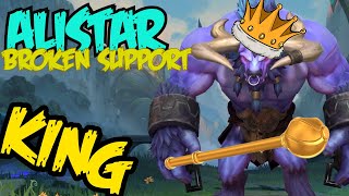 I GET MY ADC MEGA FEED  Alistar SUPPORT [upl. by Akkimat633]