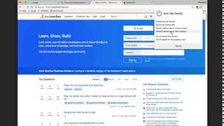 Auto Tab Discard  Browser extension [upl. by Lohner348]