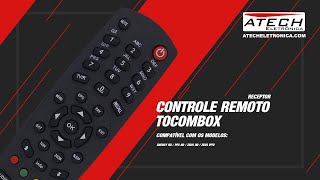 Controle Remoto Receptor Tocombox PFC HD 780379 [upl. by Adna]