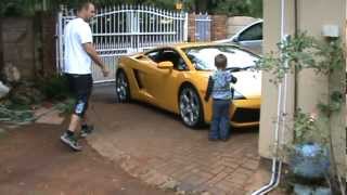 Lamborghini school run [upl. by Codding]