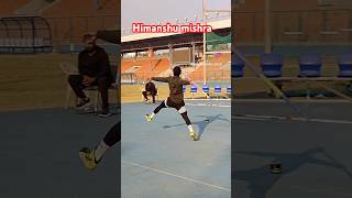 Gold medalist india javelin throw Himanshu mishra  javelinthrow trending shortsfeed [upl. by Felder]