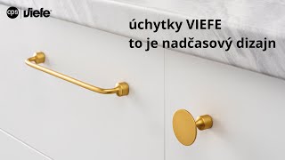 Úchytky na nábytok VIEFE od CPS Nábytkové kovania [upl. by Yaral]