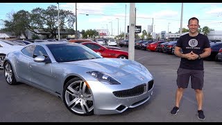 Is the Fisker Karma the BEST looking Plugin Hybrid Electric Vehicle [upl. by Yrailih589]