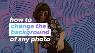 How to change the background of any photo  Picsart Tutorial [upl. by Anela423]