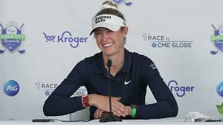 Nelly Korda quotNow I hate all of themquot 2024 Kroger Queen City Championship © LPGA Tour [upl. by Hertberg260]