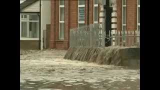 People evacuated as heavy flooding hits Britain [upl. by Boardman324]