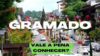 GRAMADO  RS  PELAS RUAS  CITY TOUR E [upl. by Esserac]