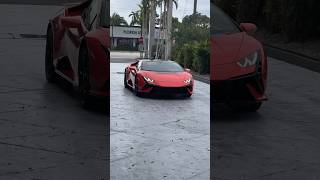 Just in  Huracan Tecnica in Arancio Xanto LamboPalmBeach [upl. by Bille114]