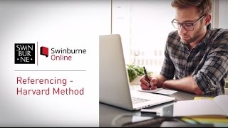 How To Reference  Harvard Style Referencing Guide  Swinburne Online [upl. by Daniele431]