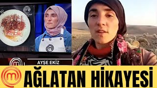 MASTERCHEF AYÅE EKÄ°Z ÅEFLERÄ° AÄLATAN HAYAT HÄ°KAYESÄ° DUYANLAR ÅOKE OLDU KÃœÃ‡ÃœK YAÅTA Ã‡OBAN OLMUÅ [upl. by Alekal]