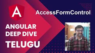 ACCESS FORM CONTROL ANGULAR IN TELUGU [upl. by Nyleikcaj924]