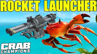 Risky Rocket Launcher Run  Crab Champions Rocket Launcher Gameplay  Showcase [upl. by Anne-Corinne491]