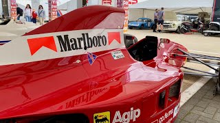 F1 JUDD V10 SOUND  1991 Dallara F191  Silverstone Festival 2023 [upl. by Llenyt]