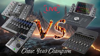 SSL UF8 amp UC1 vs Avid S1 amp Dock Pro Tools Users Perspective Live Stream [upl. by Eatnoj]