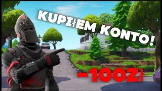 🛒KUPIŁEM KONTO FORTNITE [upl. by Kling361]