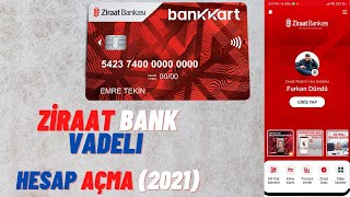 Ziraat bankası vadeli hesap açma 2022 [upl. by Duster]