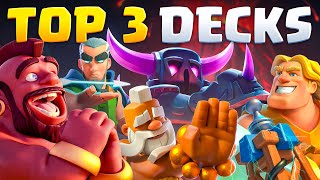 TOP 3 BEST DECKS AFTER THE NEW UPDATE 🏆 [upl. by Nylanaj]