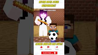 Ketika bocil steve berhong kepada ibunya ‼️😱shorts shortvideo game funny minecraft [upl. by Cinderella624]