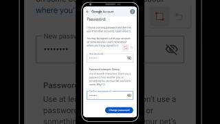 How To Change Gmail Password 🤔 [upl. by Hilleary]